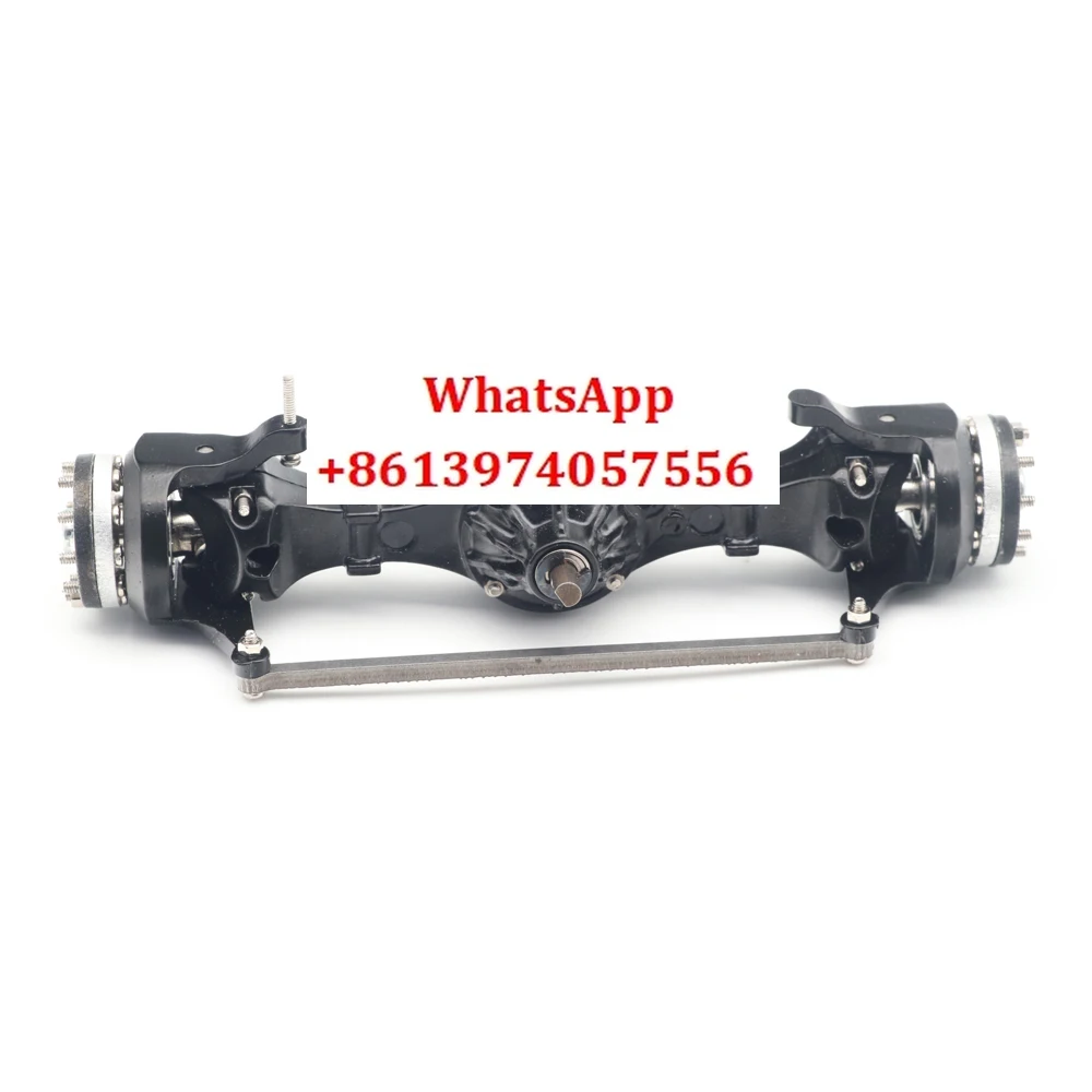 

Model 1:24 truck trailer dump truck RC static modification metal differential power front axle