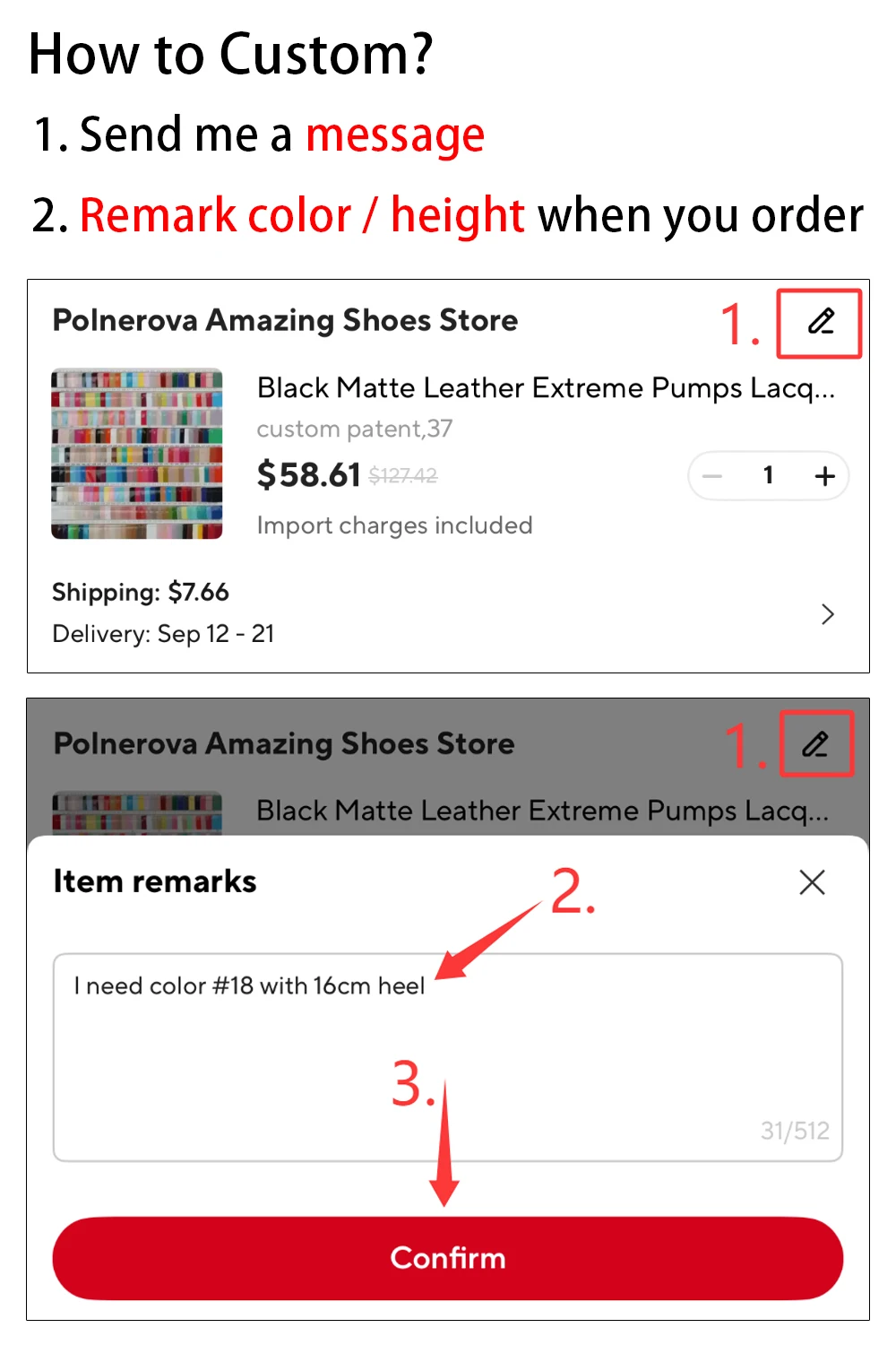 how to custom