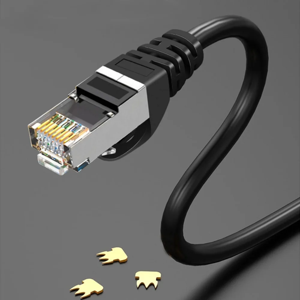 Cable 90 Degree Up/Down/Left/Right Angled Cable Adapter RJ45 Cable Cat6 Ethernet Cord CAT6 Network Wire Network Extension Cable