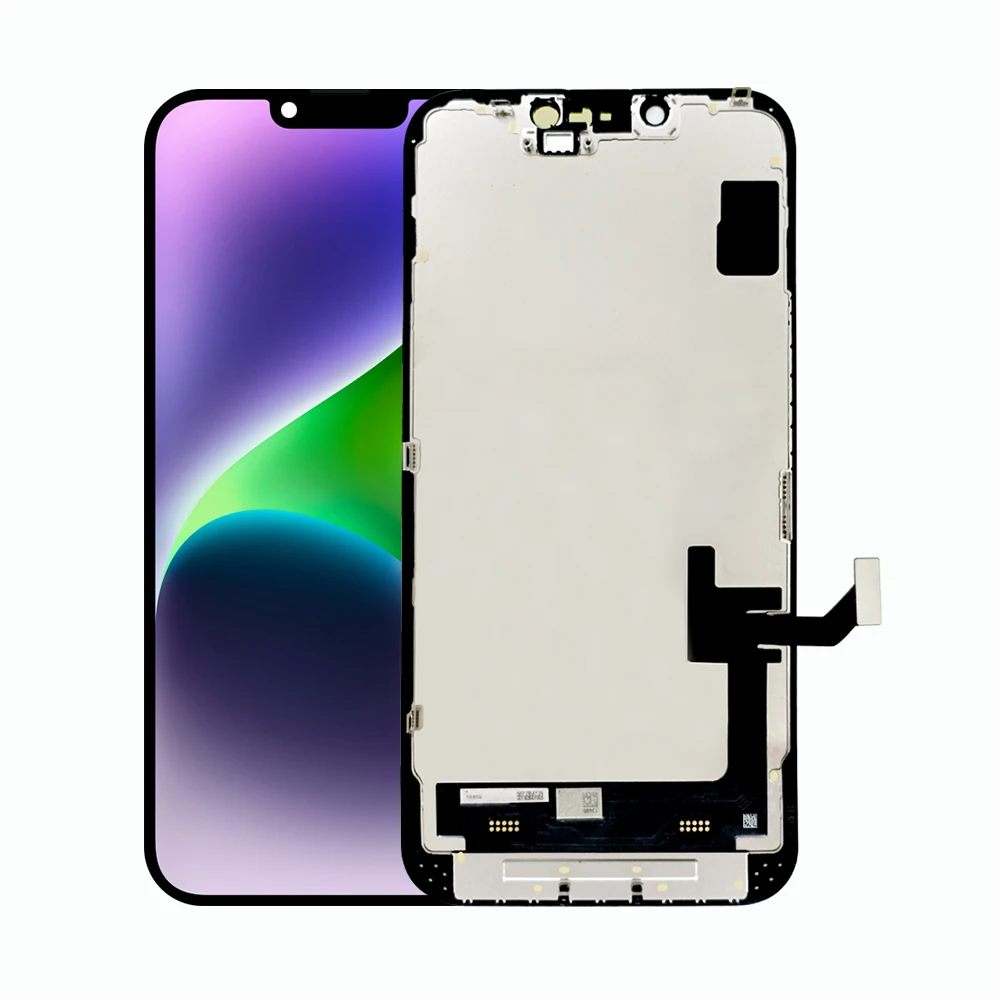 Ekran LCD Incell OLED 3D Touch z Digitizerem do iPhone 15, 15 Pro, 15 Pro Max, 15 Plus - Części Zamienne do Wymiany — 2