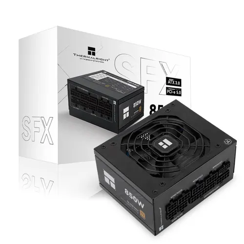 Imagen 2 del producto Fuente de alimentación de caja de computadora Thermalright TR-TGFX850, módulo completo de medalla de oro SFX, compatible con ATX3.0 /pcie5.0 (850 /750W)