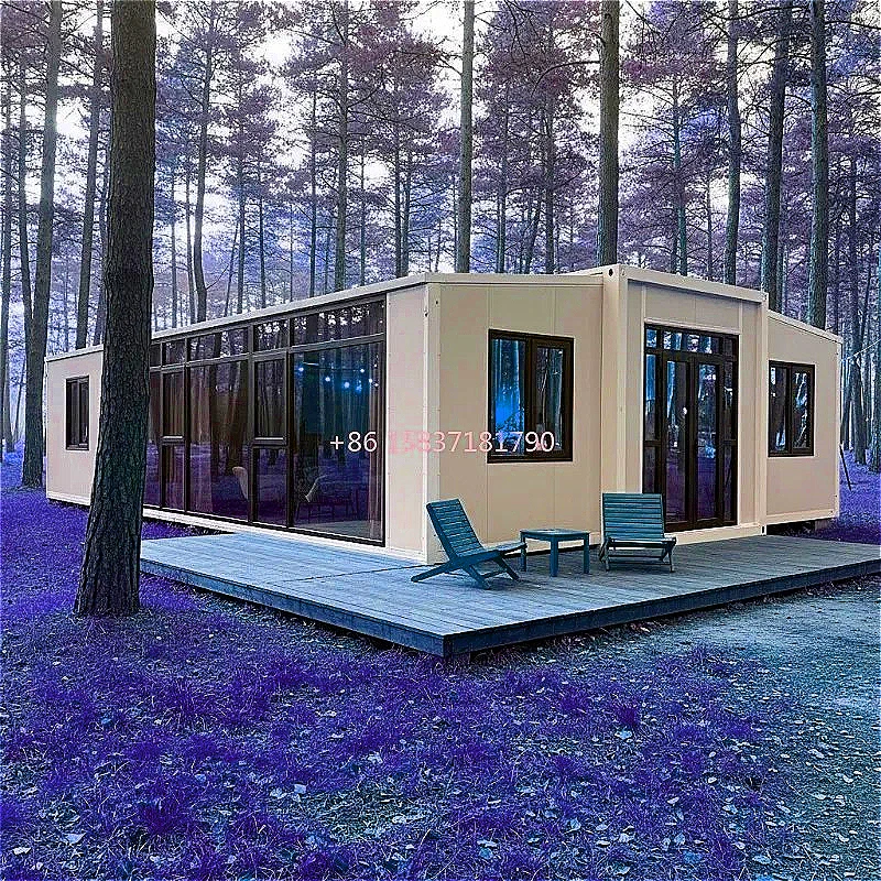 Garden Container House Office Widely Using Living Folding House Flat Pack Container House Dormitory 2 Bedroom Office Tiny Home