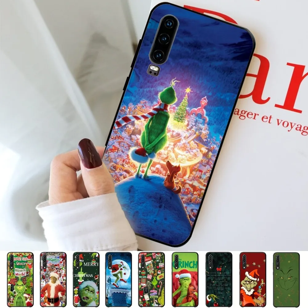 C-Christmas G-Green M-Monsters Phone Case For Huawei P 8 9 10 20 30 40 50 Pro Lite Psmart Honor 10 Lite 70 Mate 20lite