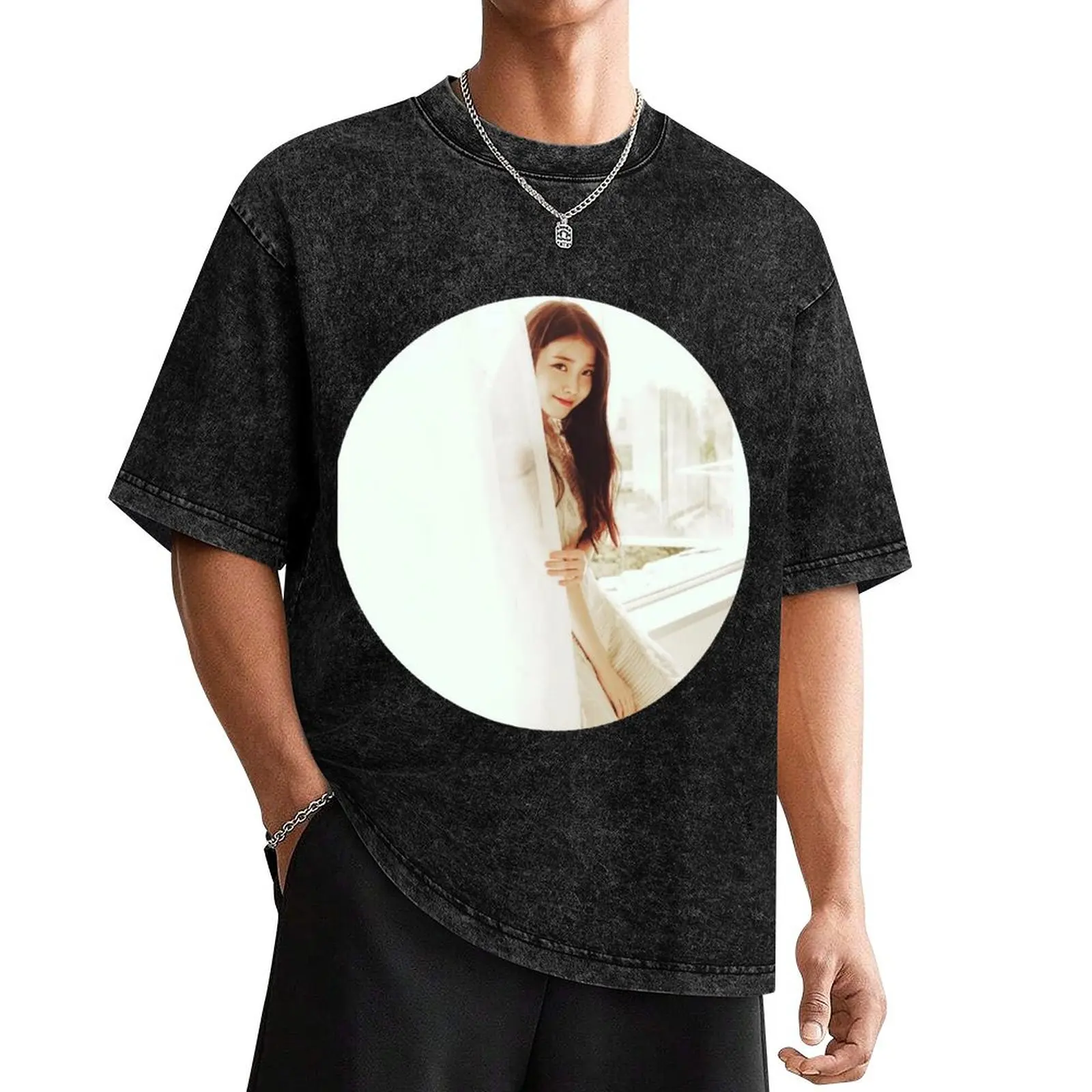 IU #6 T-Shirt essential t shirt oversized sublime korean fashion t shirts for men pack