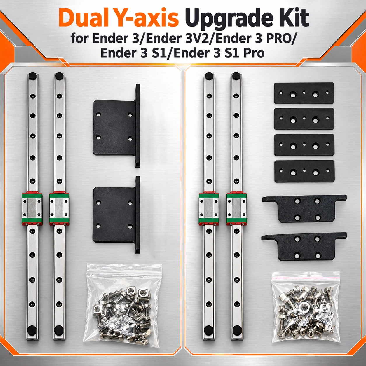 Linear Rail Mgn12H Set - Kit de actualización de doble eje