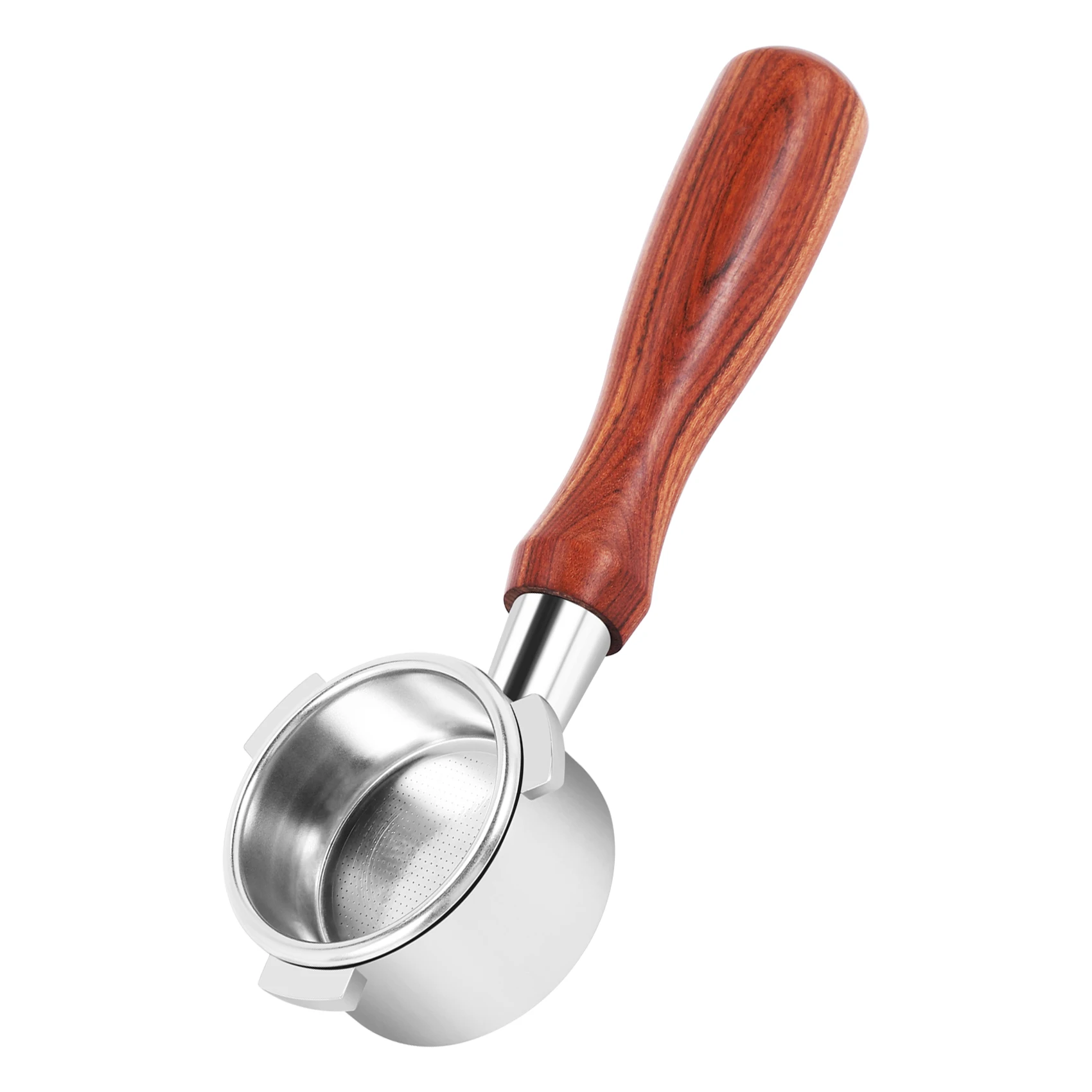 Porte-filtre sans fond pour machines à expresso, porte-filtre avec panier filtrant, série Breville Barista, 54mm