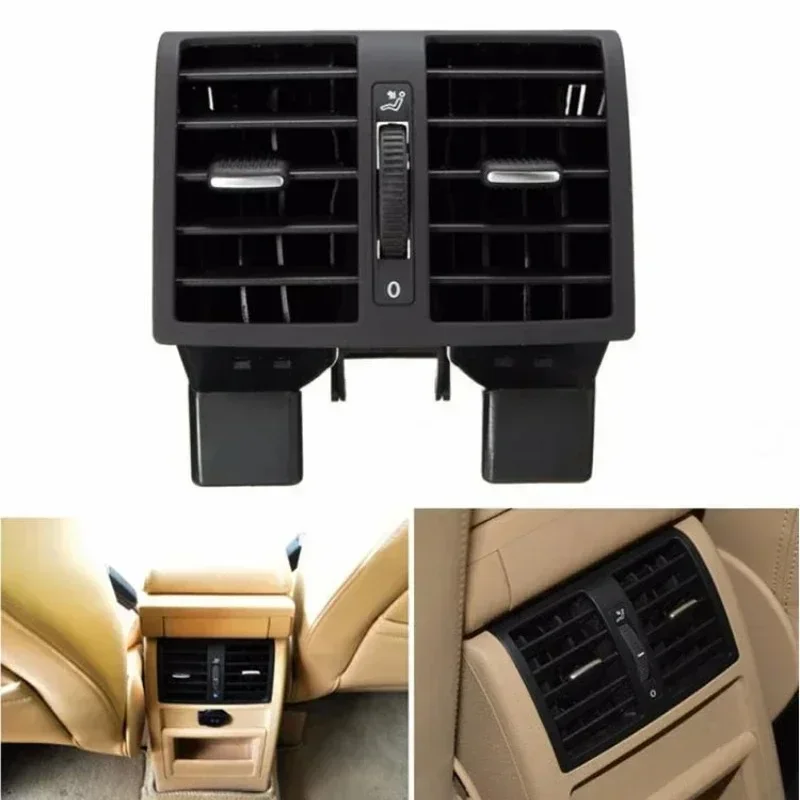

1TD819203 Для VW Touran Caddy 2004-2015: Дефлектор воздуховода кондиционера, задний воздуховод кондиционера для автомобиля