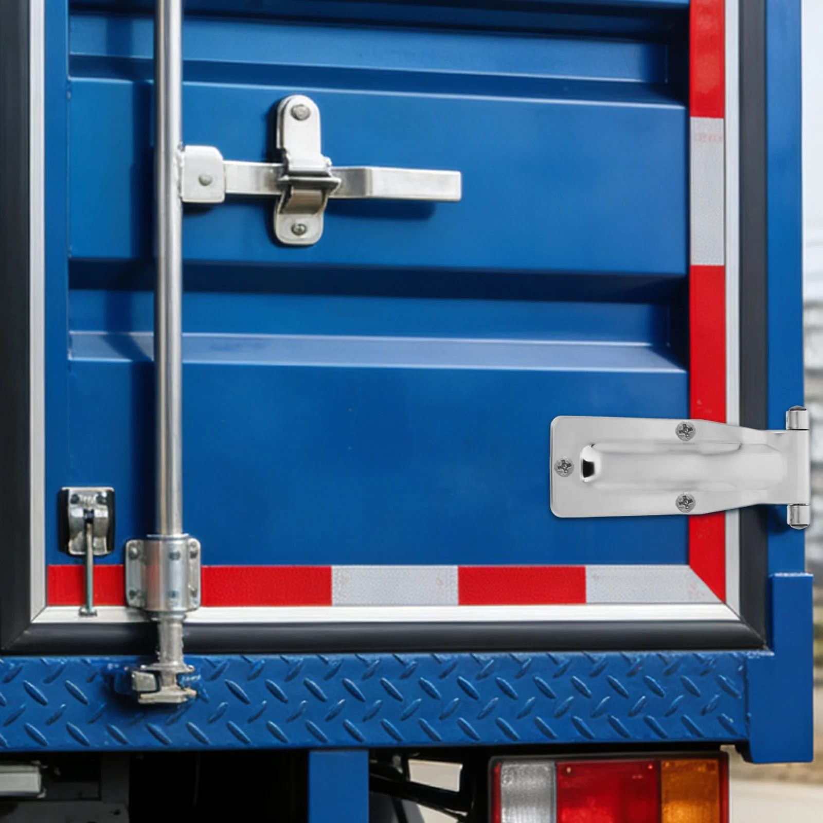 Heavy Duty Stainless Steel Hinges Marine Grade For Dump Trailer Door Container Hatch Bin Shed Cabinet Support