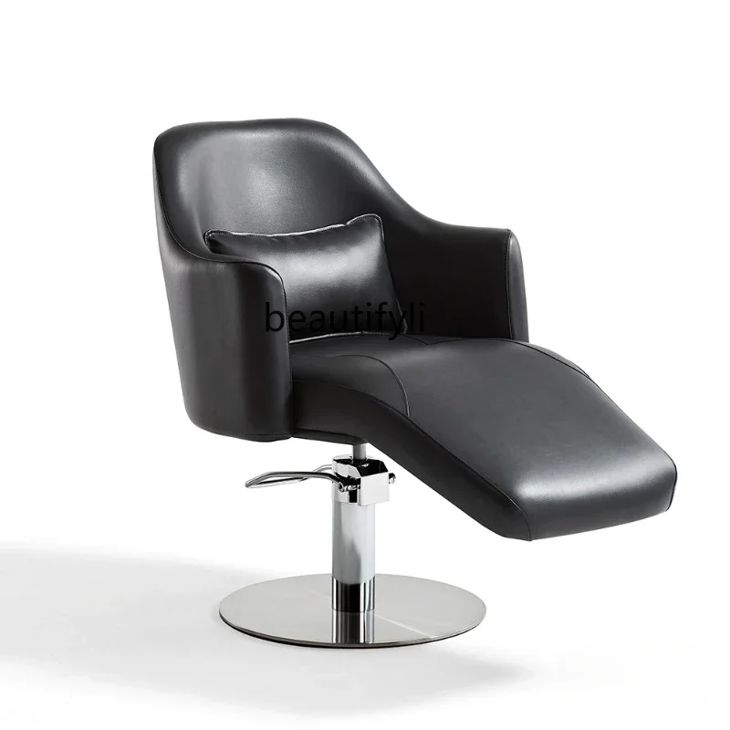 

smt03 Barber Shop Chair for Hair Salon Hairdressing Chair Can Be Put down Lifting Hair Cutting Stool Hairdressing Shop Seat