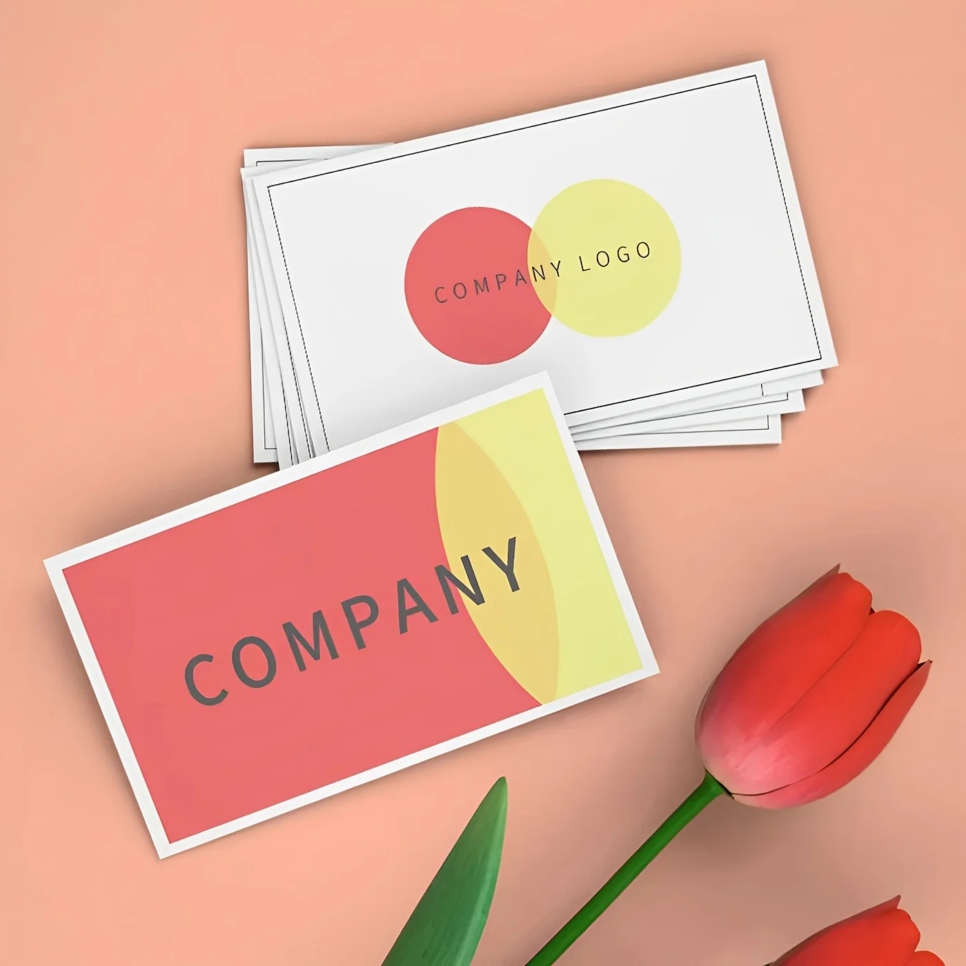 Bulk Custom Your Logo Cards 1000pcs 9x5.4cm Multistyle for Gift Enclosure Business Branding Decor