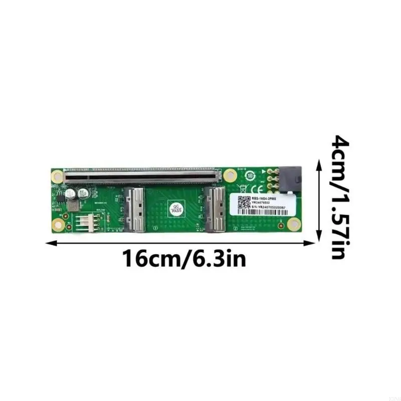 

K3NB PCIe 5.0 Adapter Card from MCIOs for Desktop Graphics and Networking Cards