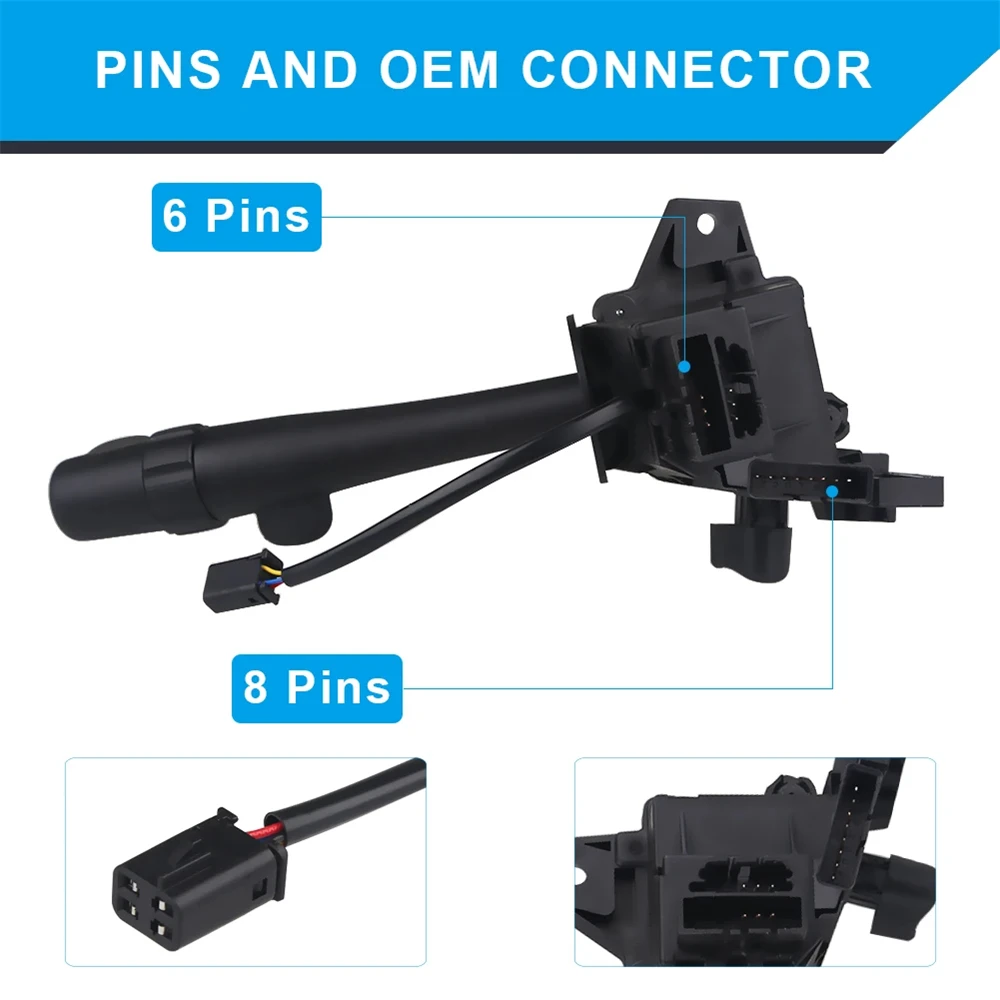 

Turn Signal Switch Cruise Control For GMC Cruise Control Wiper Arm Turn Signal Switch 12450067 2012043 D6299A
