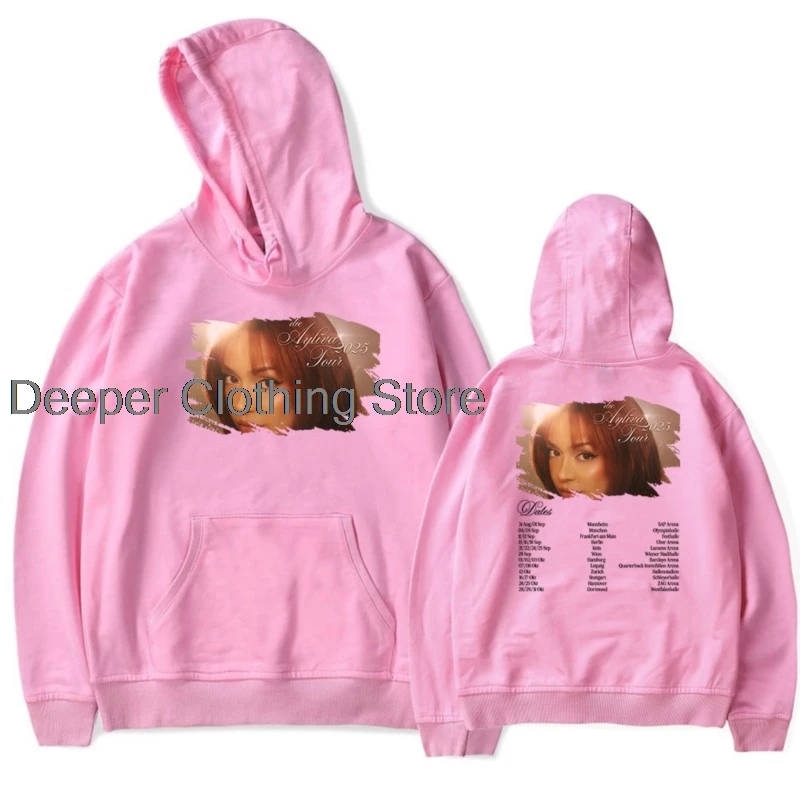 Ayliva 2025 Tour Hoodies Merch Print für Hoodies Damen Unisex Winter Casual Langarm Sweatshirts Kapuzen Herrenbekleidung