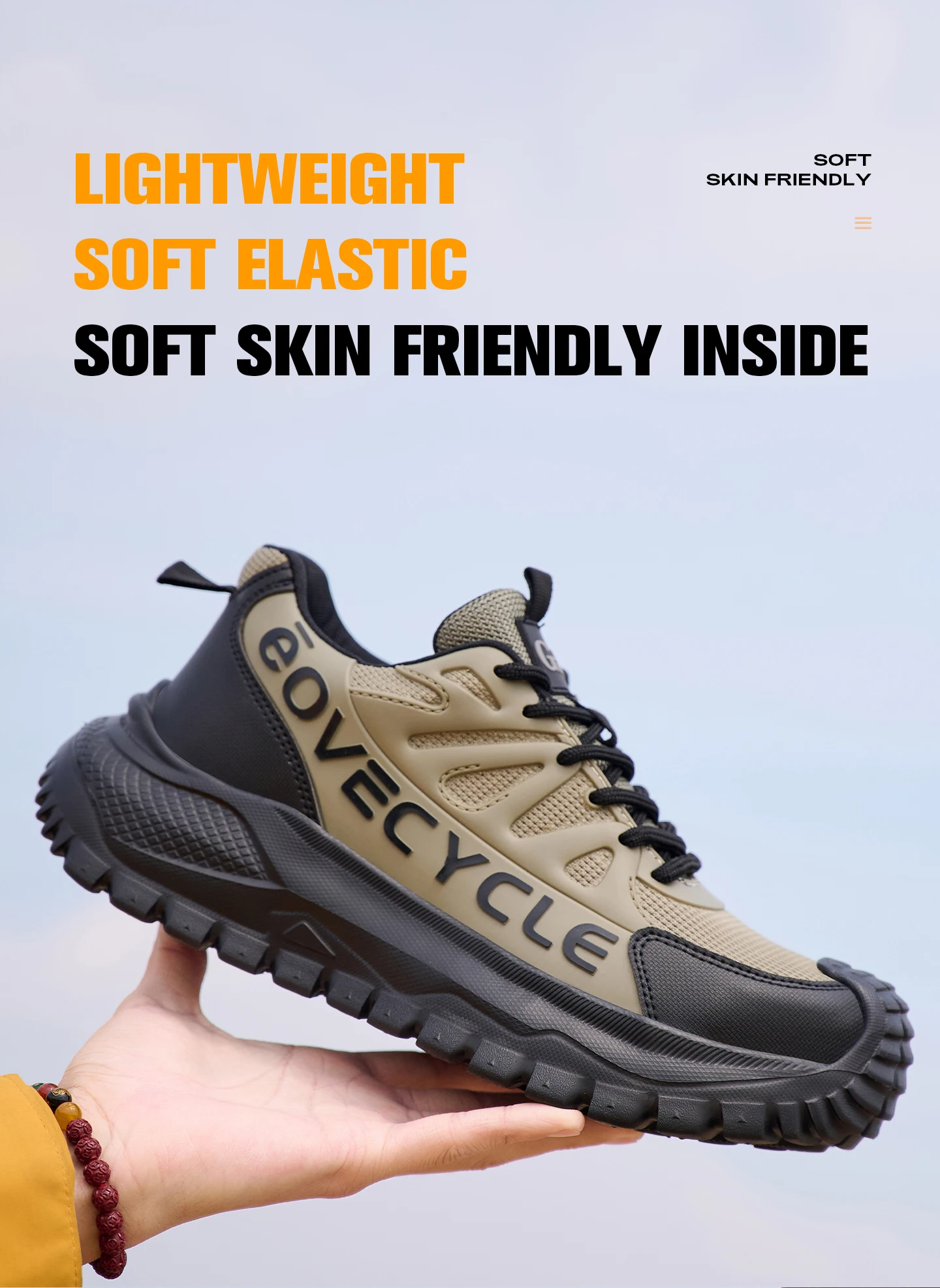 Modische Arbeitsschuhe für Männer, Arbeitssneaker, stoßfest, durchtrittsicher, unzerstörbare Schuhe, Sicherheitsstiefel, rutschfeste Herrenstiefel – Detail 8