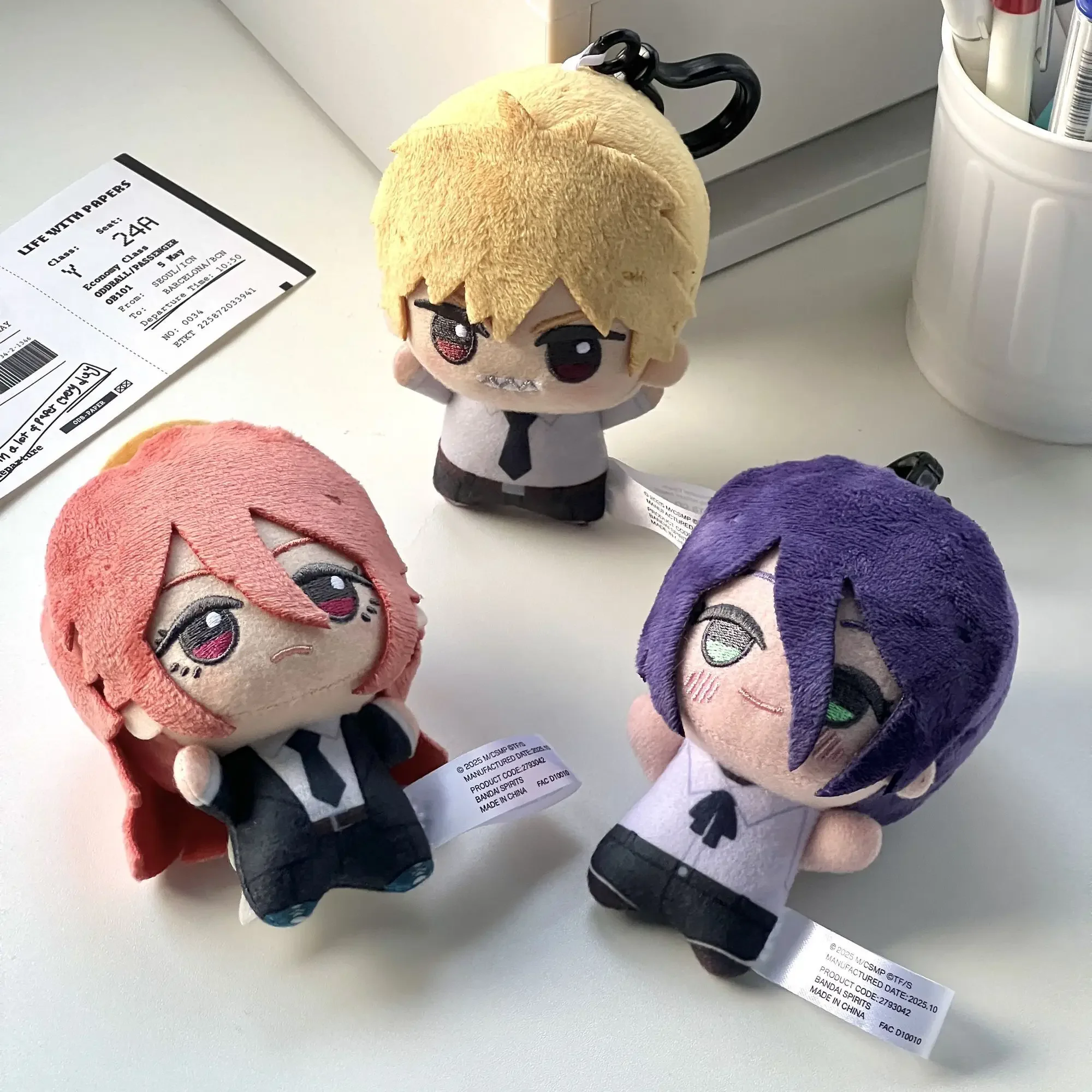 12 センチメートルチェーンソーマンルシアンレゼデンジ早川アキビームコスプレぬいぐるみ漫画フィギュアアイドルペンダントキーホルダークリスマスギフト