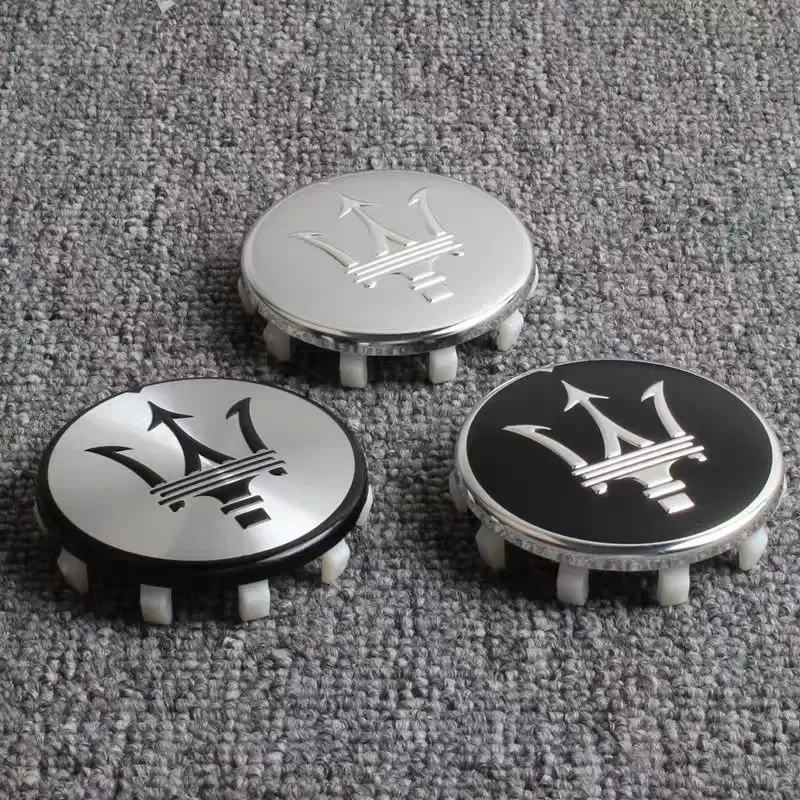 60mmNew سيارة عجلة مركز قبعات لمازيراتي جرانتوريزمو ليفانتي جيبلي جرانكابريو كواتروبورتي GTS Q4 كوبيه غطاء محور الديكور