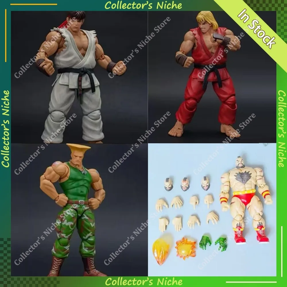 

St Arena3 Ko Storm Toys Аниме Фигурка Модель Игрушки 1/12 Street Fighter Ryu Ken Guile Экшн Статуя Коллекция Модель Игрушка в подарок
