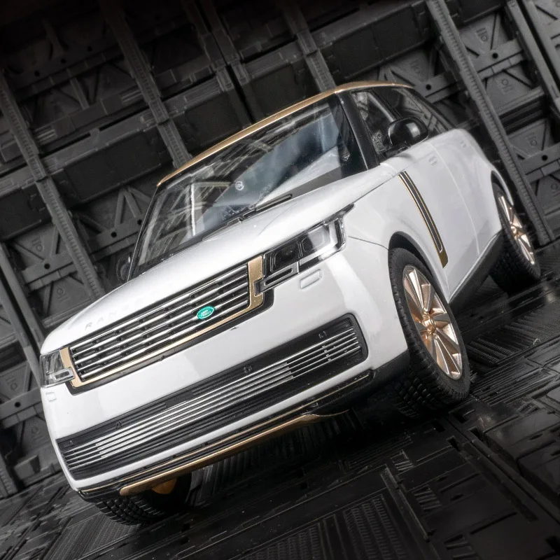 

Коллекция 1/18 года, модель автомобиля Land Range Rover SV2022 из сплава, игрушка из литая металла со звуком и фотомагнитной резиновой шиной, внедорожник, внедорожник для детей, подарок