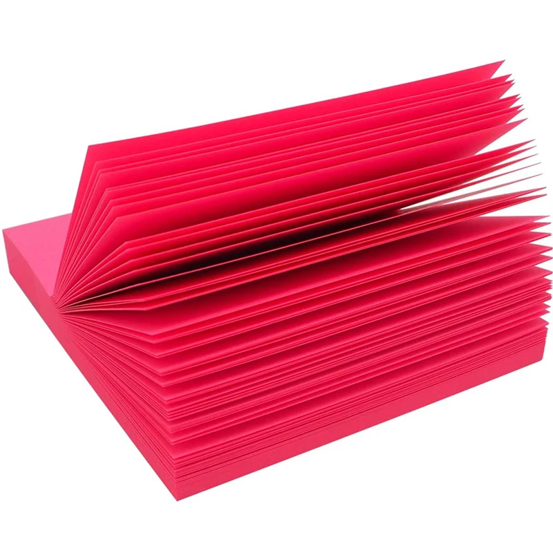 100 Sheets/Pack Kleurrijke Memoblokjes Stickers Index Memo Pad Zelfklevende Pads Voor Home Office Notebook Student kantoorbenodigdheden