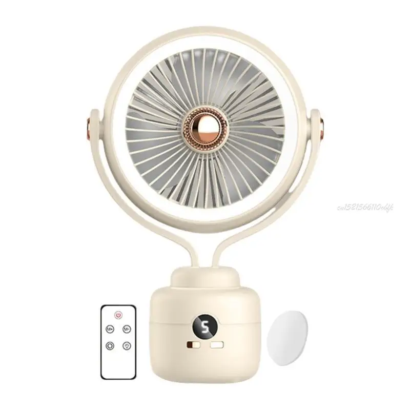 27RB Ventola ricaricabile USB con panoramica dispositivo raffreddamento della scrivania per motori per motori per motori per