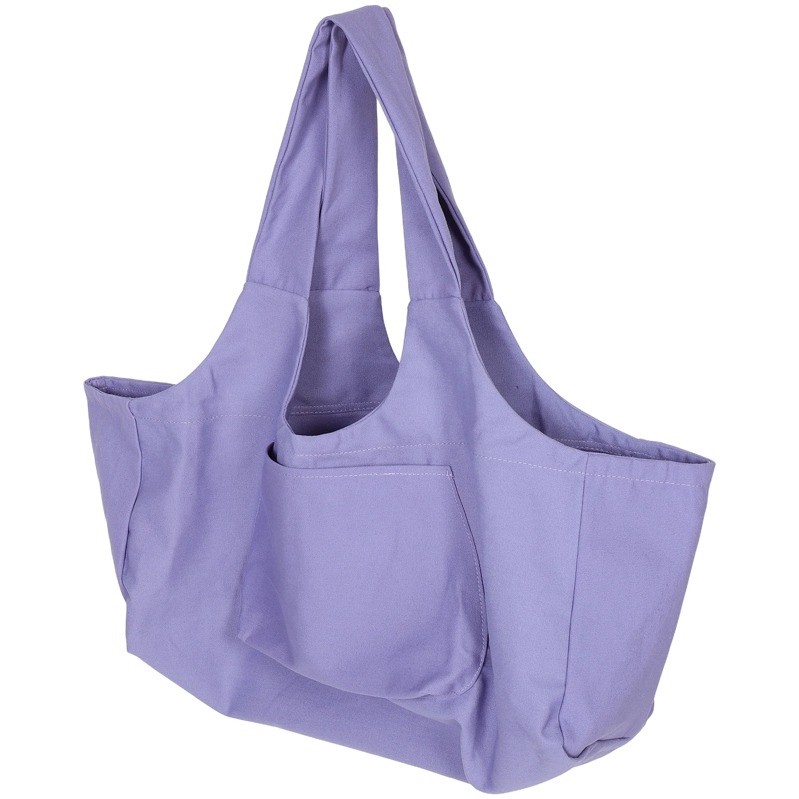 

Yoga Fitness Bag Small Workout Gym for Women Purple High Capacity Portable Training