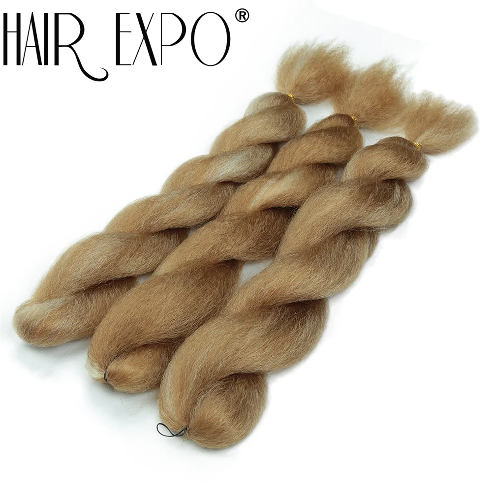 26 Zoll Vixen Crochet Bulk Hair Synthetische Jumbo Braids Flauschiges Yaki Glattes Crochet Haar Afro Kinky Curly Flechthaarverlängerung – Detail 18