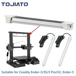 3Dプリンター用LEDストリップライト,電球,Creality Ender-3, 3s,3 pro,v2,Ender-5, 5プロ,DIYアクセサリー用アップグレードキット,24V