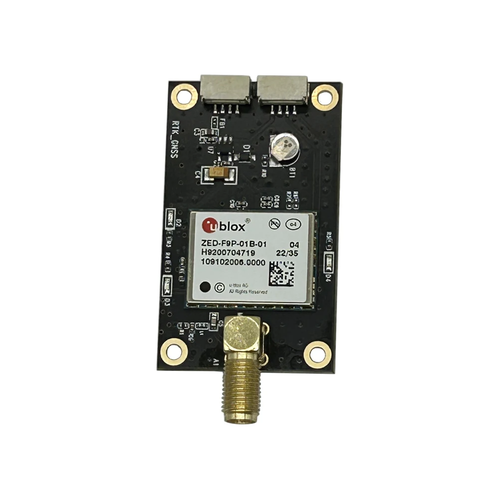 ZED-F9P module High precision GNSS multi frequency centimeter level low power consumption UBLO RTK differential GPS module