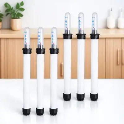 Indicateur de niveau d'eau pour plantes d'intérieur, moniteur de profondeur d'eau en temps réel, jauge de flotteur pour jardinières et conteneurs de jardin, 6 pièces