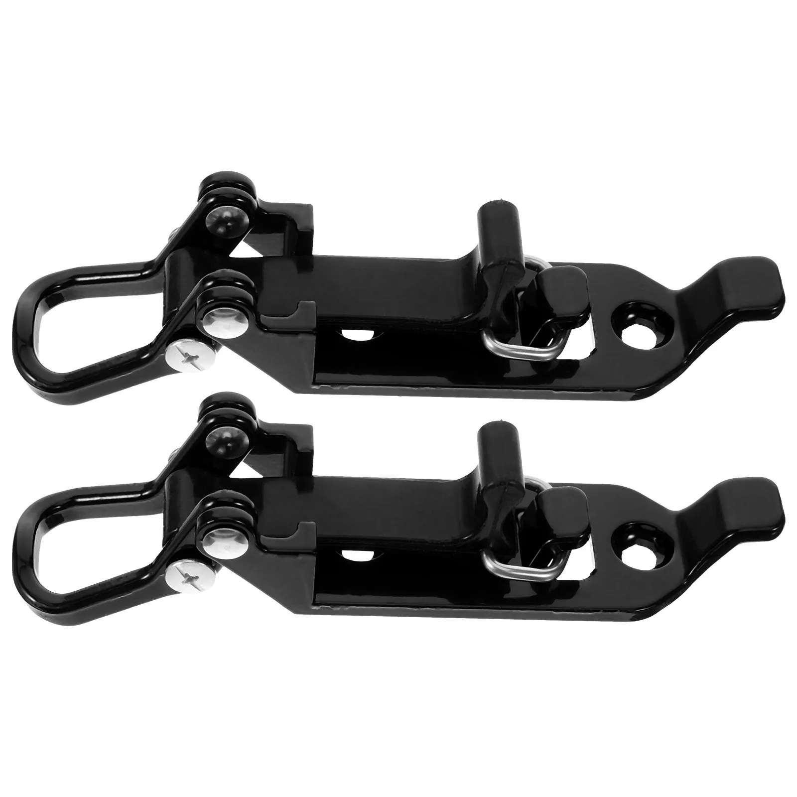 

2Pcs Car Roof Rack Shovel Mount Metal Clamp Rack Shovel Holder Car Accessories Stable Fastening Versatile Installation Tool