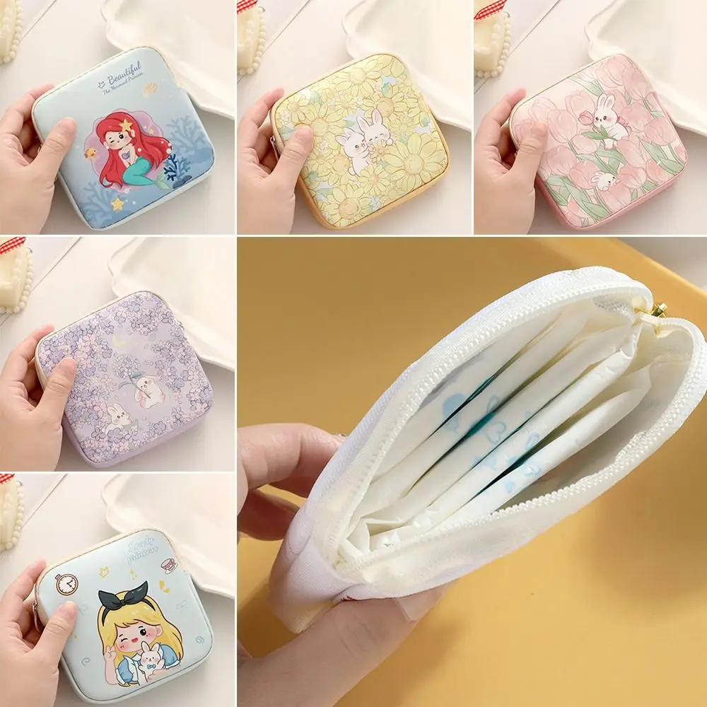 

Новый органайзер для кабелей для передачи данных, сумка для гигиенических прокладок, большая вместительная многофункциональная косметичка, кошелек для монет