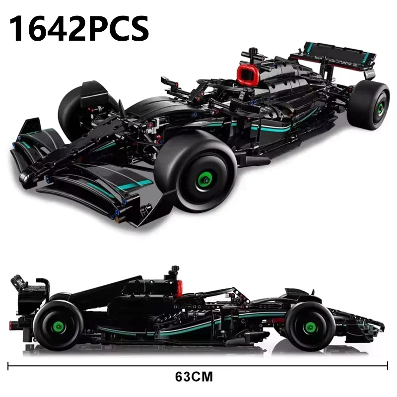 Technical 1642PCS F1 W14 E Building Blocks Racing Sport Car Speed MOC Vehicle Model Super Bricks DIY Puzzle Toys Kid Adult Gifts
