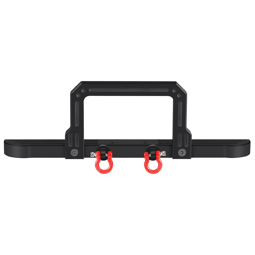 MIBIDAO Metal Front Bumper For 1/10 RC Crawler Car D90 D110 Upgrade Parts Accessories