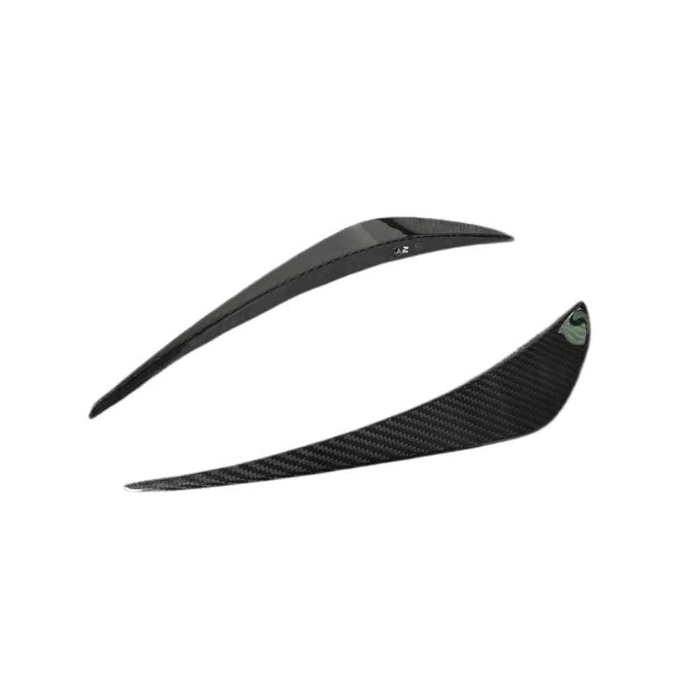 

Used for McLaren 720S Dry Carbon Fiber Body Kit R Style Front Bumper Decorative Fan Blades