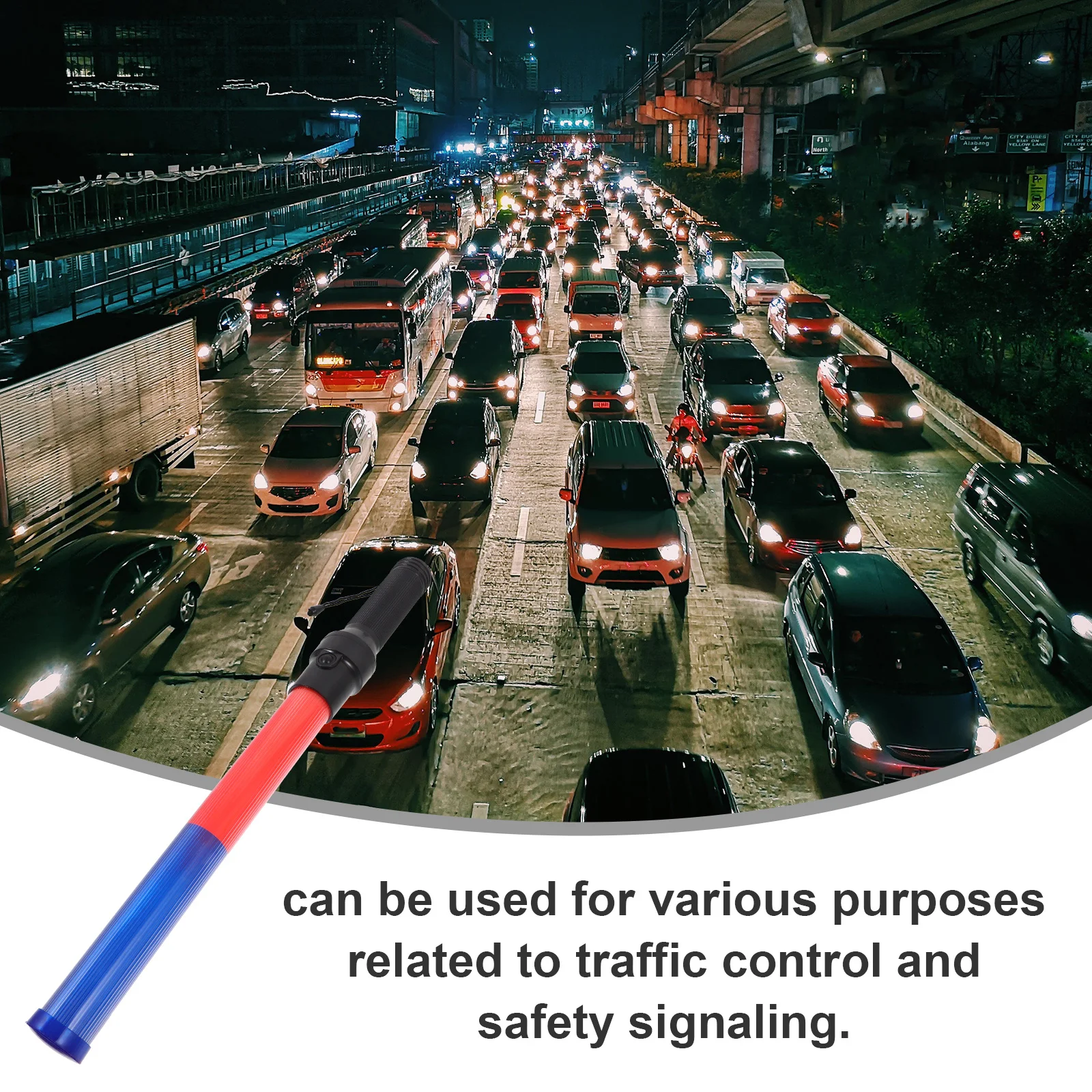 عصا المرور المهنية عالية السطوع أضواء LED قابلة لإعادة الاستخدام الحفلات الموسيقية الهتاف عصا مضيئة توهج عصا المرور