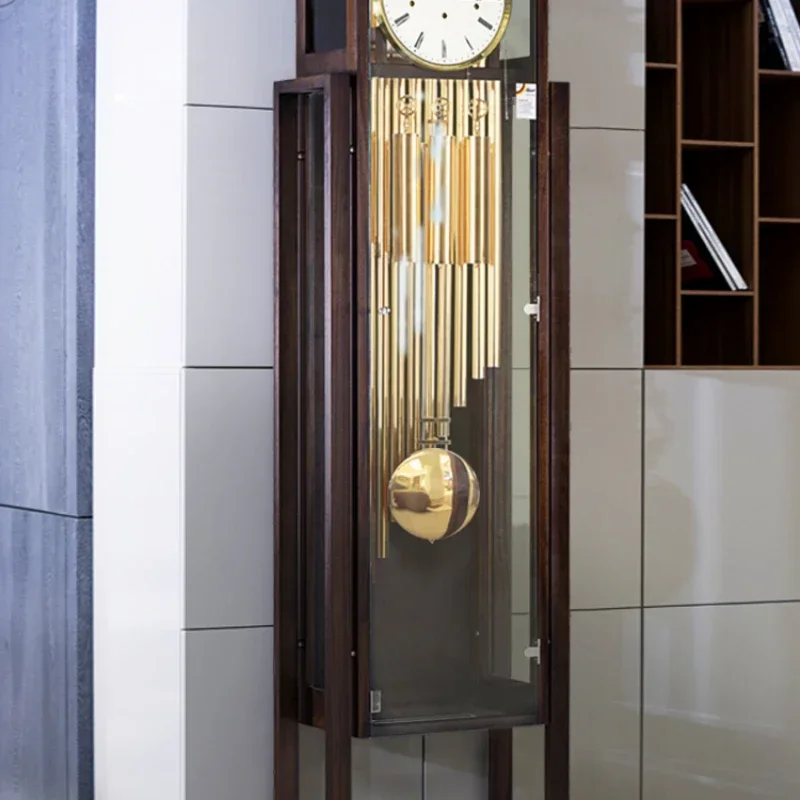 

Simple Vertical Mechanical Movement American Light Luxury the Grandfather Clock Hg8202