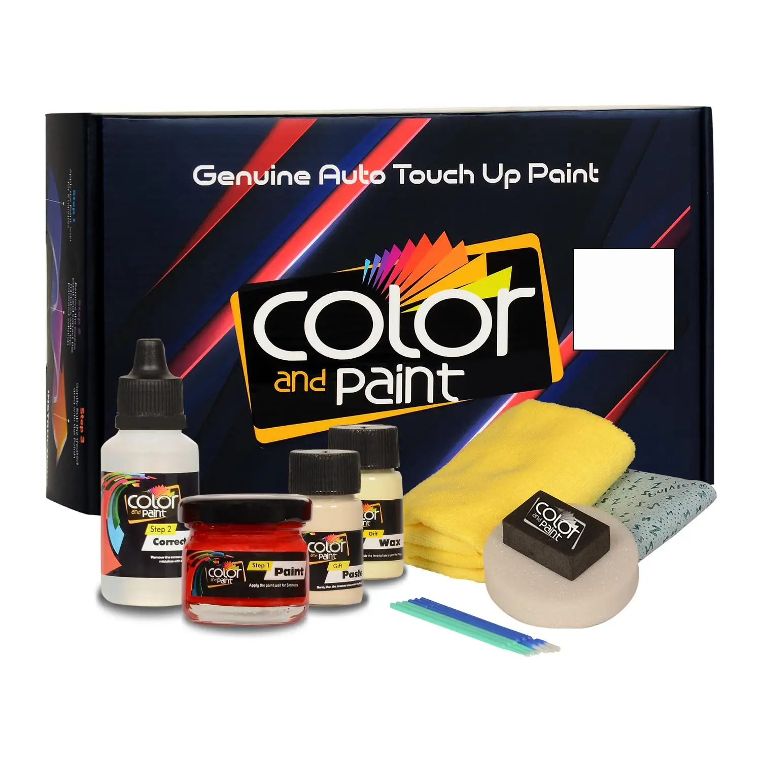 

Color and Paint compatible with Infiniti Automotive Touch Up Paint - WHITE - K05-M2 - Basic Care