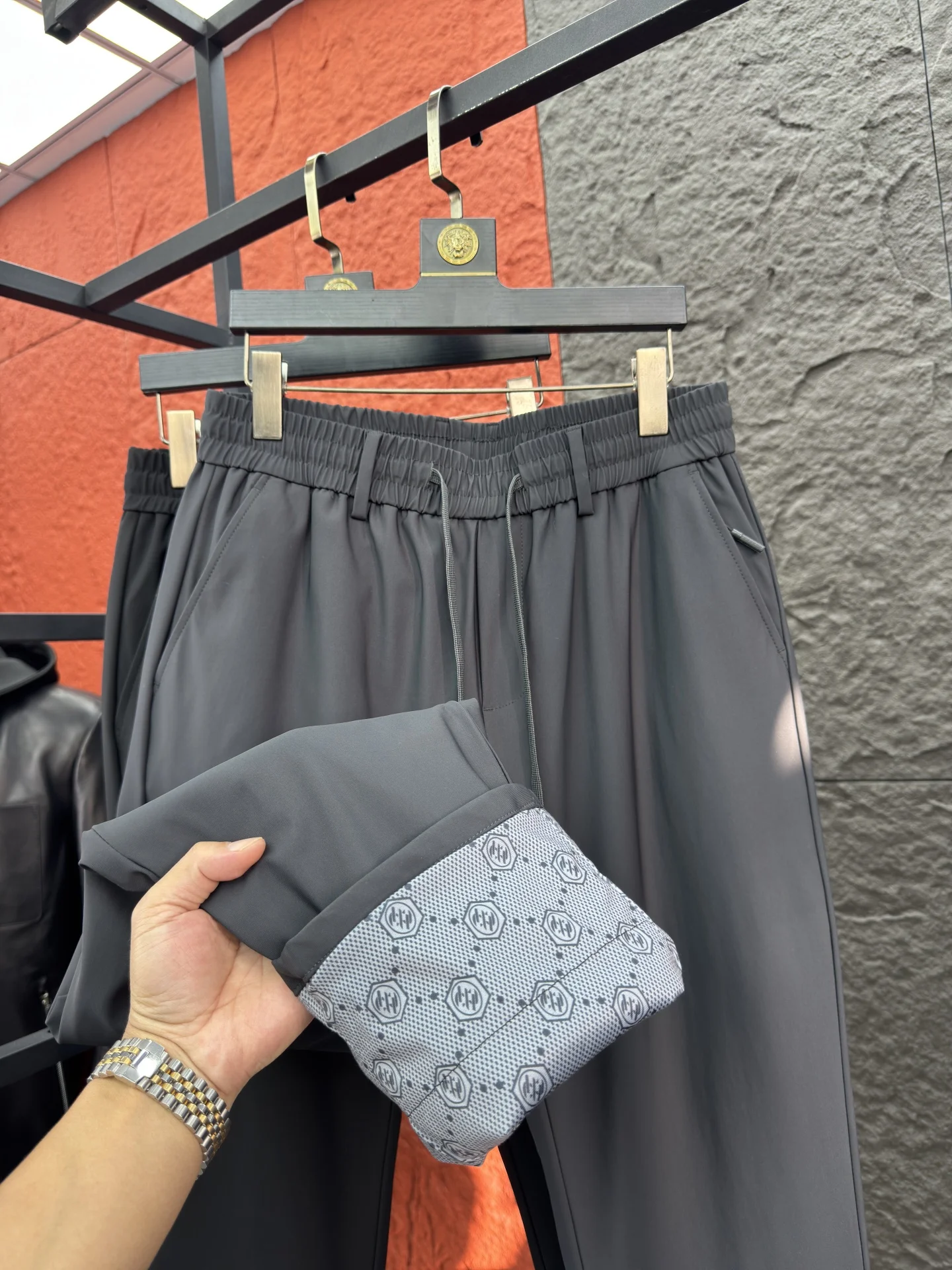 

Высококачественные теплые мужские зимние прямые брюки из белого гусиного пуха 90, антихолодные, 20 г, модные городские брюки