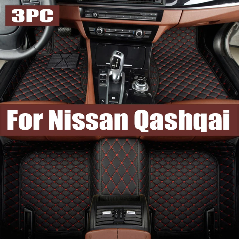 

Custom TPE Car Floor Mats For Nissan Qashqai 2019 2020 2021 2022 2023 Waterproof Auto trunk mat Interior Carpet