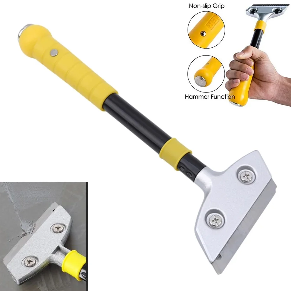 Tile Adhesive Removal Heavy Duty Aluminium Blade Tile Glass Floor Cleaning Tools Stainless Steel Wallpaper Remover Painting