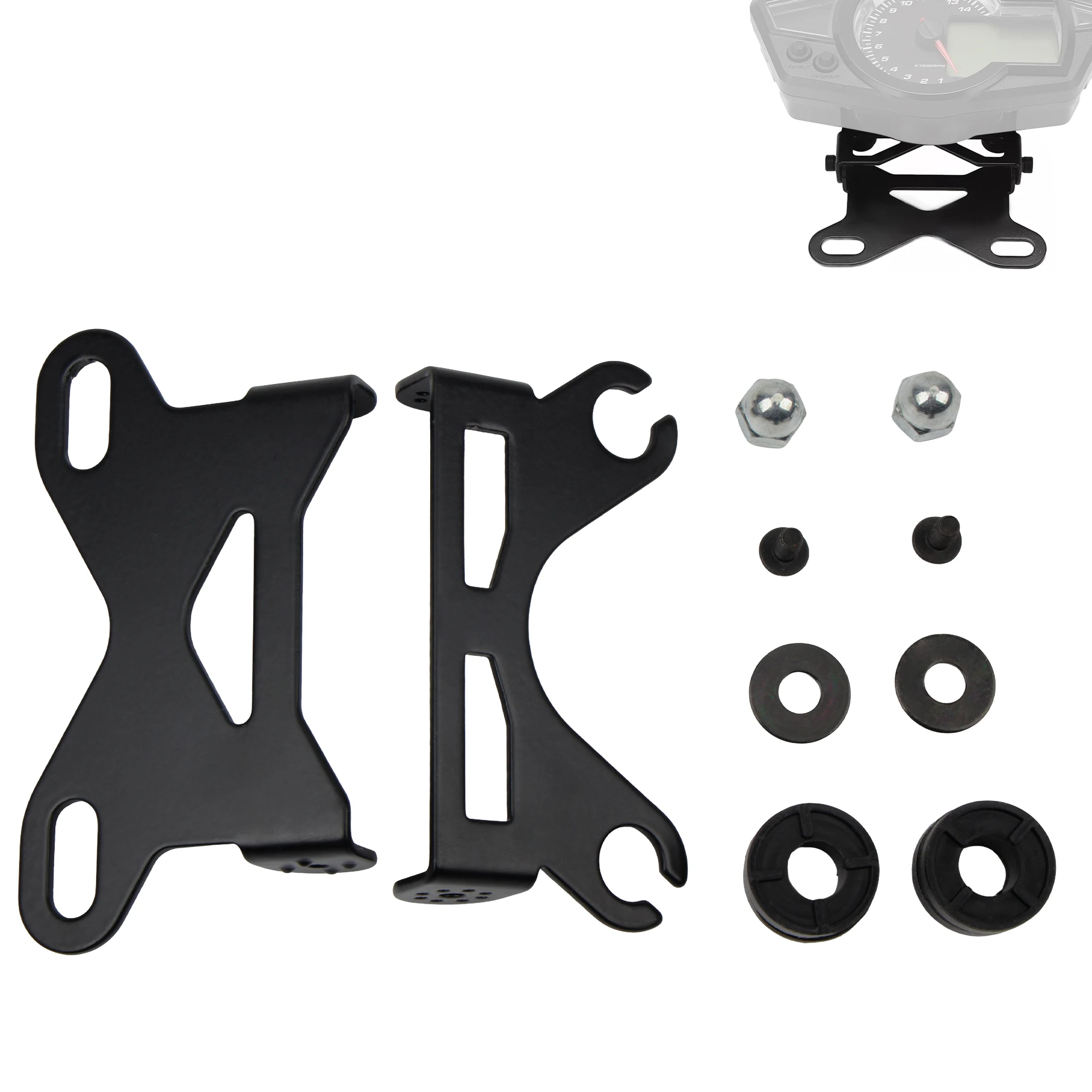 Motorcycle Instrument Panel Bracket Speedometer Odometer Tachometer Mounting Bracket Scooter Supermoto Iron SupportBase Modified