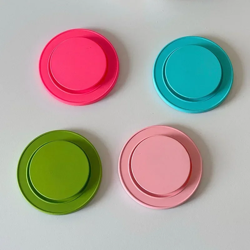 Simpatico supporto coreano 3D semplice in tinta unita per Magsafe PopSockets Magsafe Grip per Iphone16 Griptok Grip Tok Supporto per staffa di supporto