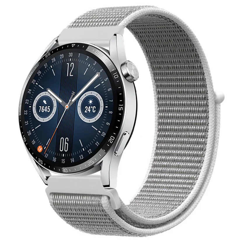 Correa de nailon para Samsung Galaxy Watch 6/5/4 Classic, 5 Pro, Huawei Watch 4, 3, GT3-2 Pro, Amazfit GTS/GTR, 20mm, 22mm