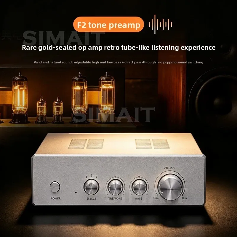 F2 Tone Preamplifier The Essence of High-fidelity Audio Preamp Audio Is Naturally Transparent