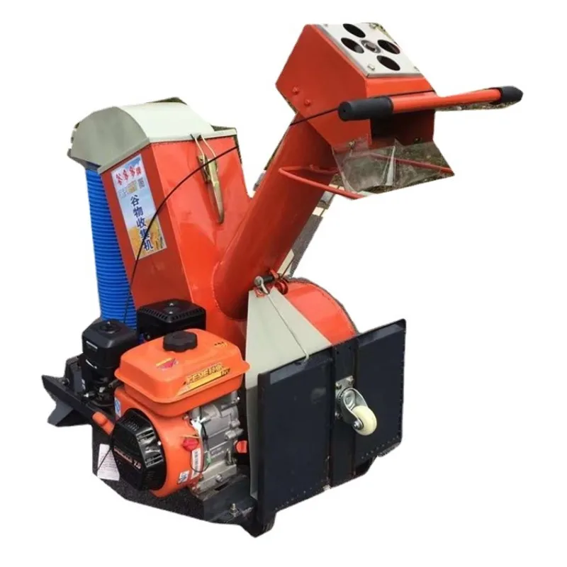 

Spiral scraper type grain collecting bagging machine