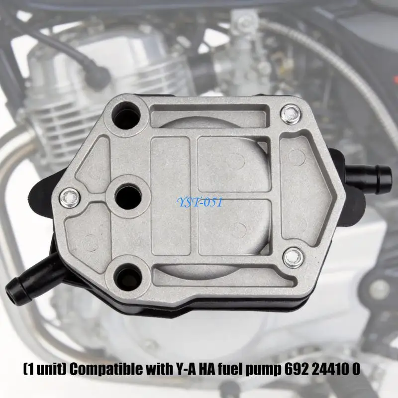 E15A Engine Pump Part with Mounting Ears, 692-24410-00 Mechanical Marine Pump Body for Worn or Leaking Pump Service, Single Unit