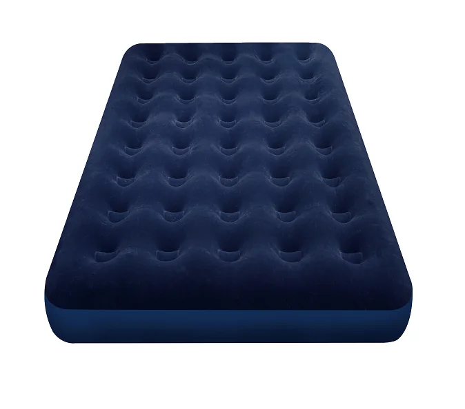 

Hot Sales Ergonomic Design Inflatable Foldable PVC Mattress Adult Travel Air Bed for Camping Hiking Convenient Sleeping Solution