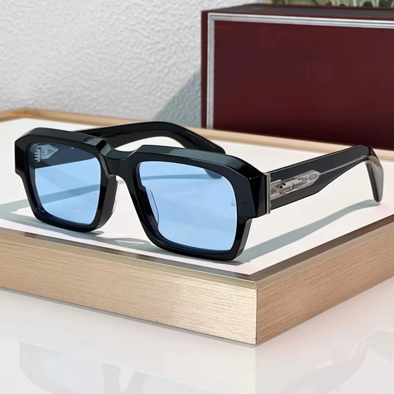 Handmade Sunglasses Thick Acetate Japanese Style Square Unique Design Brand Luxury Classical for Men Women Premium UV400 DAKOTA