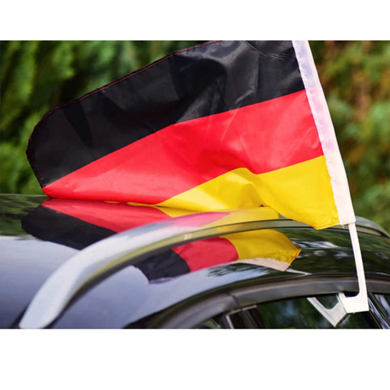 Aerlxemrbrae Custom Car  Flag Banner  Size 45X30cm   de deu german Deutschland germany car  flag