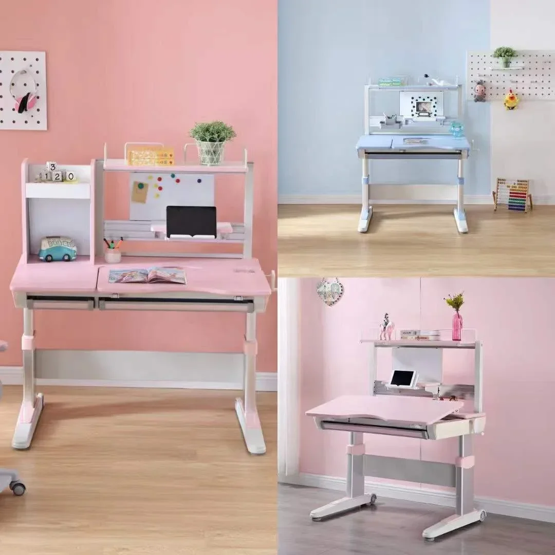 2026 home kids children portable  height adjustable folding child study  table for kids